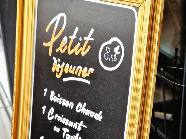 Le Vieux Bistrot - Restaurant au Perreux sur Marne 94 Panneau Petit Dej